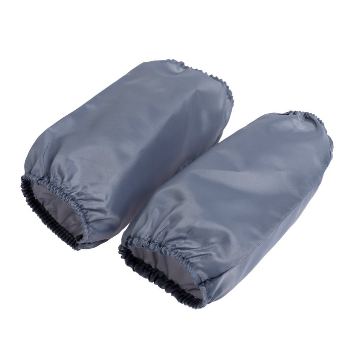 Фартук для труда + нарукавники, 490 х 390/250 х 160 мм, размер S (рост 116-146), Calligrata, " Стандарт", серый