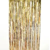 Занавес для фотозоны &laquo;Дождик&raquo; цвет золотой, 1*2 м