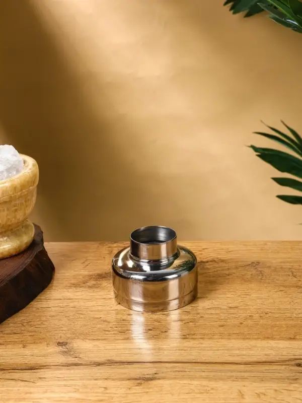 Шейкер "Серебро" нержавеющая сталь 7х7х23 см