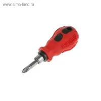 Отвертка комбинированная ЛОМ, 2 в 1, двухкомпонентная рукоятка, PH2/SL6&times;38 мм