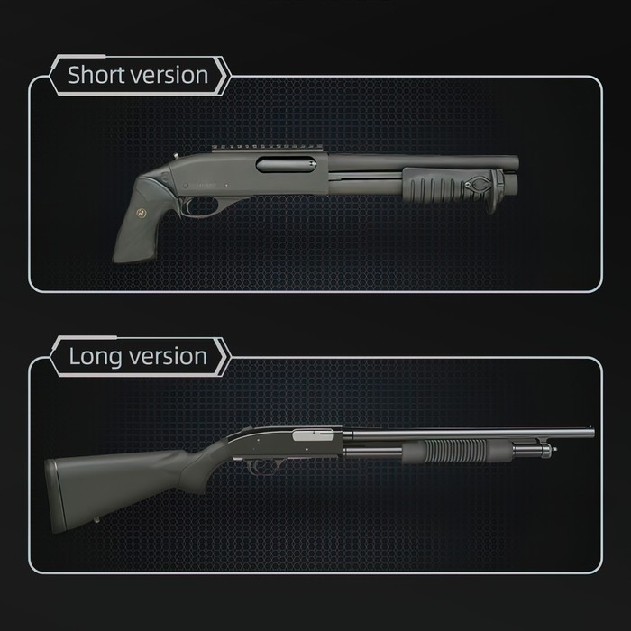 Конструктор &laquo;Техно. Дробовик&raquo;, 2 варианта сборки, 880 деталей