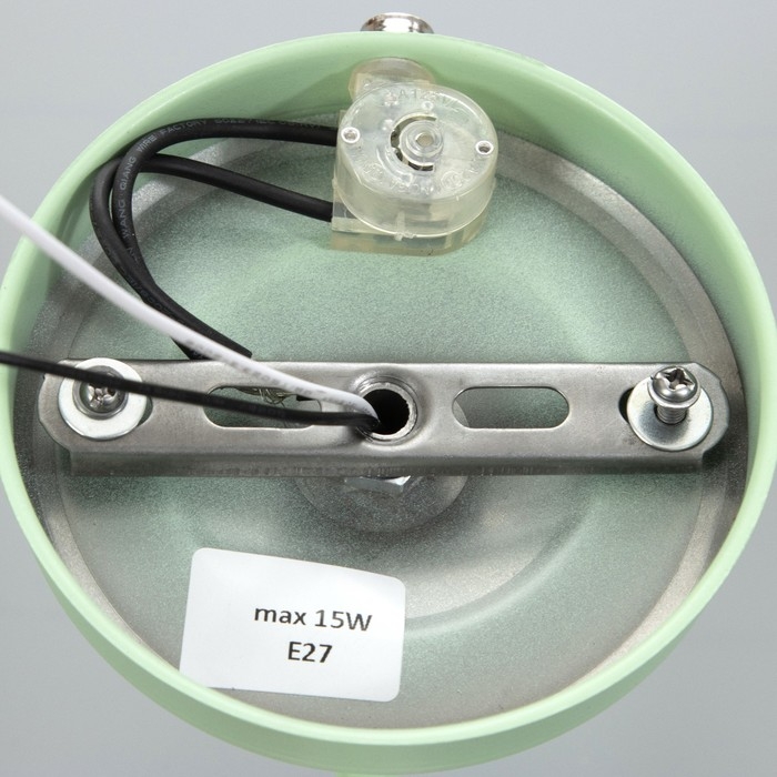 Бра Бра "Онлайн" (цвет.) 1х15Вт Е27 МОДЕЛЬ:BR 02088 мятный 10,5х15х27см