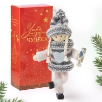 Ёлочная игрушка новогодняя новогодняя &laquo;Новый год: Снежных радостей&raquo;, 14 см х 7 см х 3 см