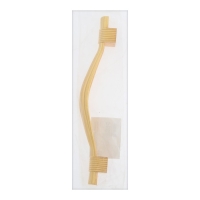 Ручка-скоба CAPPIO RSC018, цинк, м/о 128 мм, цвет золото, 4 шт.