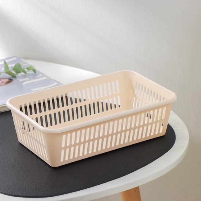 Корзина для хранения Полимербыт, пластик, 25&times;15&times;7 см, МИКС