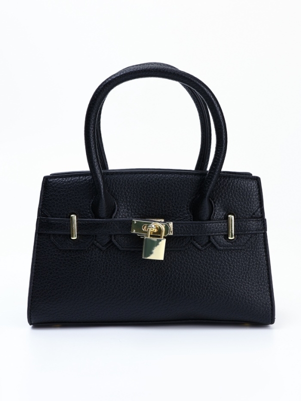 Сумка женская, 23*8*15, длин. ремень, отд. на молнии, черный