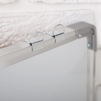 Доска магнитно-маркерная, двусторонняя, с полочкой, 90 × 60 см Доска магнитно-маркерная, двусторонняя, с полочкой, 90 × 60 см