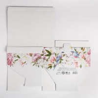 Коробка‒пенал, упаковка подарочная, Love, 30 х 23 х 12 см