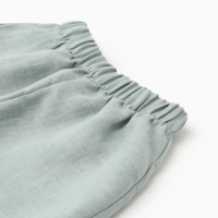 Шорты детские, MINAKU, зелёные, рост 146 см