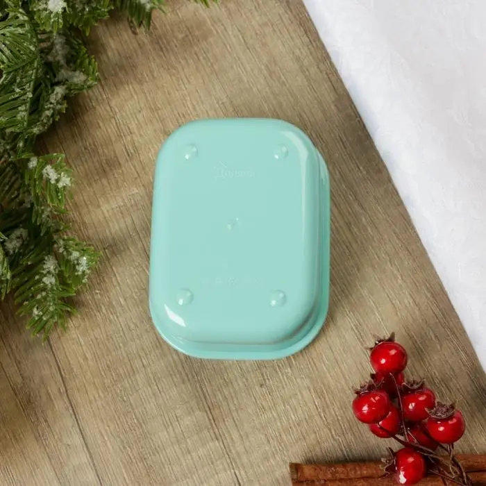 Ланч-бокс прямоугольный новогодний &laquo;Светись от счастья в новом году&raquo;, 150 мл