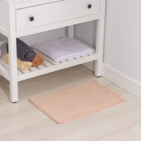 Коврик для дома Доляна &laquo;Букли длинные&raquo;, 40&times;60 см, цвет бежевый