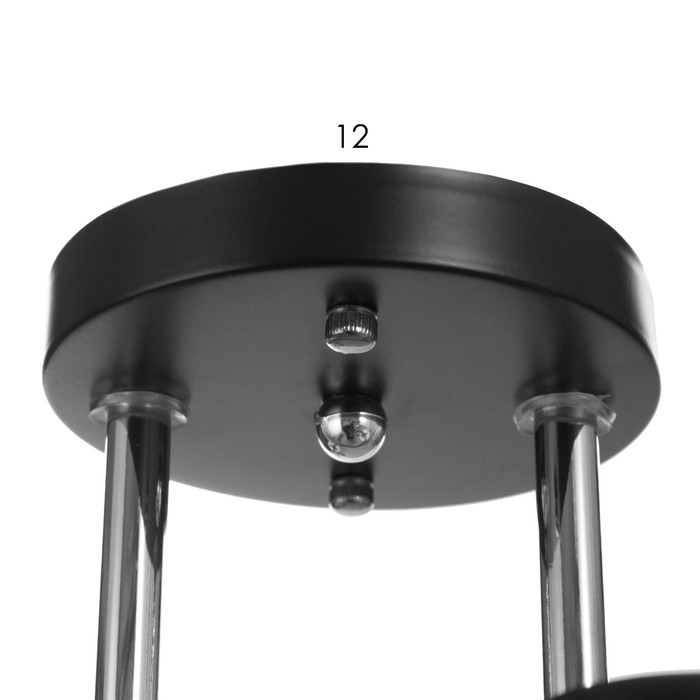 Люстра потолочная Мэгги 2хE27 40Вт Черный, хром Люстра потолочная Мэгги 2хE27 40Вт Черный, хром