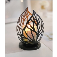 Подсвечник 8.5 х 13.5 см, черный Подсвечник 8.5 х 13.5 см, черный