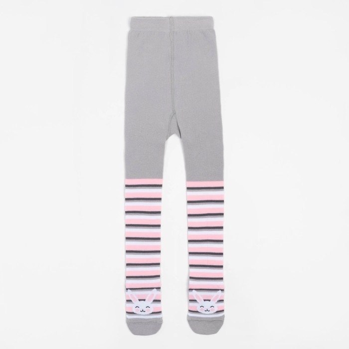 Колготки детские KAFTAN Колготки детские KAFTAN "Заяц" 92-98 см, серый/розовый