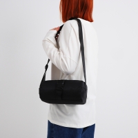 Сумка молодёжная на молнии, цвет чёрный Сумка молодёжная на молнии, цвет чёрный