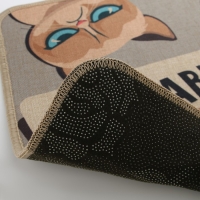 Коврик придверный &laquo;Не дави на меня!&raquo;, 40 х 60 см