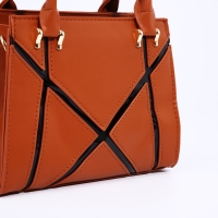 Сумка женская тоут на молнии, цвет рыжий Сумка женская тоут на молнии, цвет рыжий