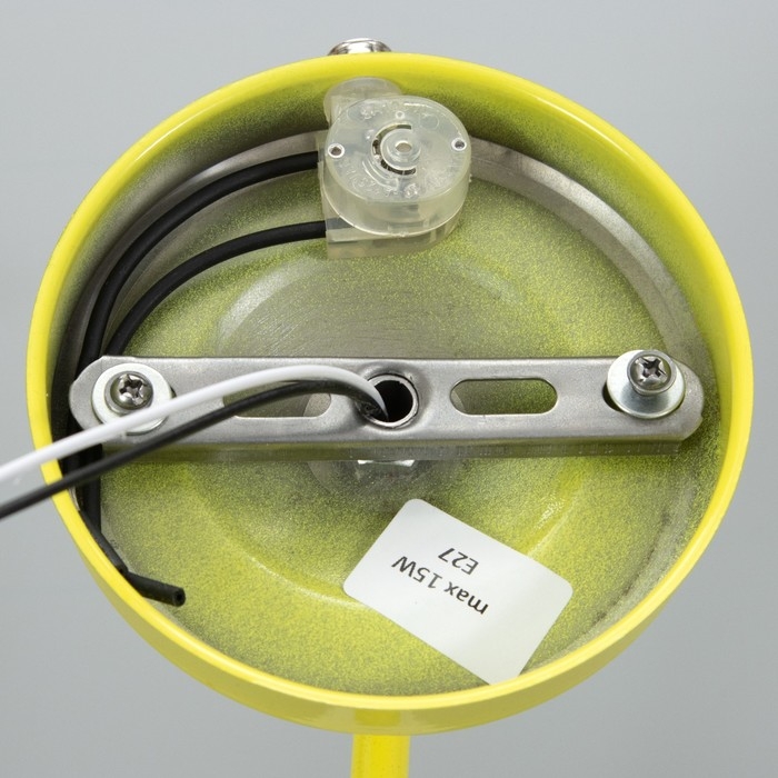 Бра Бра "Онлайн" (цил.) 1х15Вт Е27 МОДЕЛЬ:BR 02078 желтый 10,5х15х27см