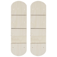 Накладка для охотничьих лыж, деревянная