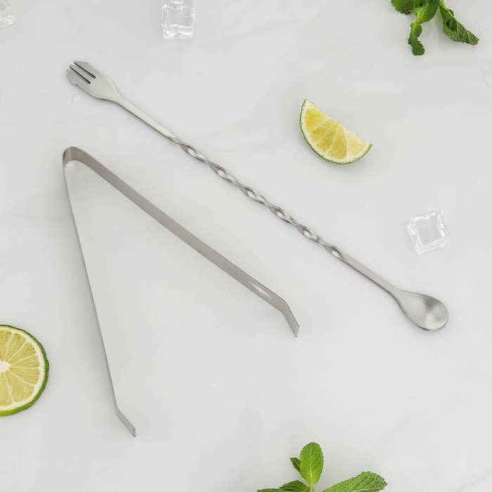 Набор бармена &laquo;Компанийский&raquo;, 17 предметов на подставке