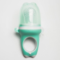 Ниблер для прикорма с силиконовой сеточкой «Дино», цвет МИКС Ниблер для прикорма с силиконовой сеточкой «Дино», цвет МИКС