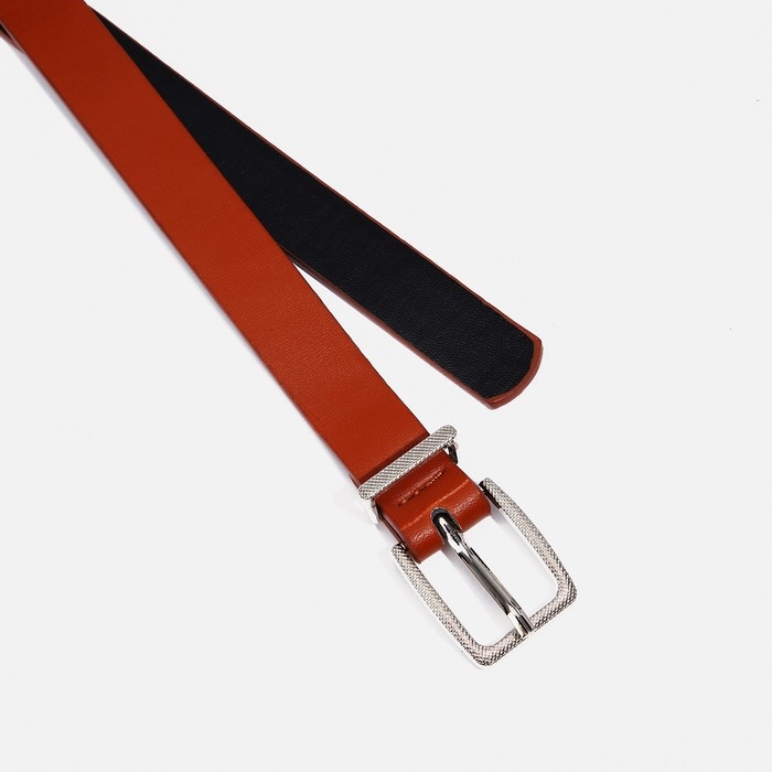 Ремень женский, ширина 2,2 см, пряжка металл, цвет рыжий Ремень женский, ширина 2,2 см, пряжка металл, цвет рыжий