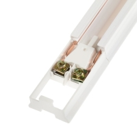 Однофазный трек 2TRA шина, TR-03, 2м, усиленный, накладной, белый Однофазный трек 2TRA шина, TR-03, 2м, усиленный, накладной, белый