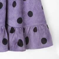 Платье детское KAFTAN "Горох", р. 30 (98-104), сиреневый Платье детское KAFTAN "Горох", р. 30 (98-104), сиреневый