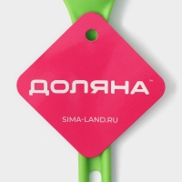 Набор кухонных принадлежностей Доляна &laquo;Глори&raquo;, 3 шт, цвет зелёный