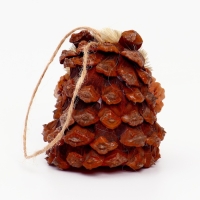 Декоративная подвеска &laquo;Ёжик из природных материалов&raquo;, 6&times;7&times;9 см