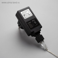 Светодиодная фигура &laquo;Приветливый Дед Мороз&raquo; 22 &times; 30 &times; 20 см, акрил, 40 LED, 220 В, свечение белое