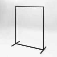 Вешало напольное без выноса 120&times;50&times;150 см, цвет чёрный