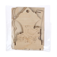 Кормушка для птиц &laquo;Птичка на ветке&raquo;, 19 &times; 21 &times; 21 см, Greengo