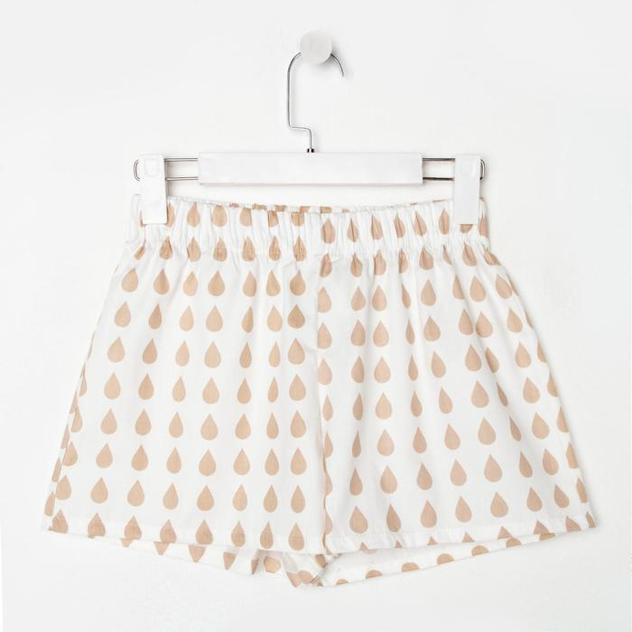 Шорты женские KAFTAN Шорты женские KAFTAN "Drops", р. 48-50, белый