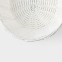 Корзинка для подачи Доляна &laquo;Молоко&raquo;, 25&times;18&times;6,5 см, цвет белый