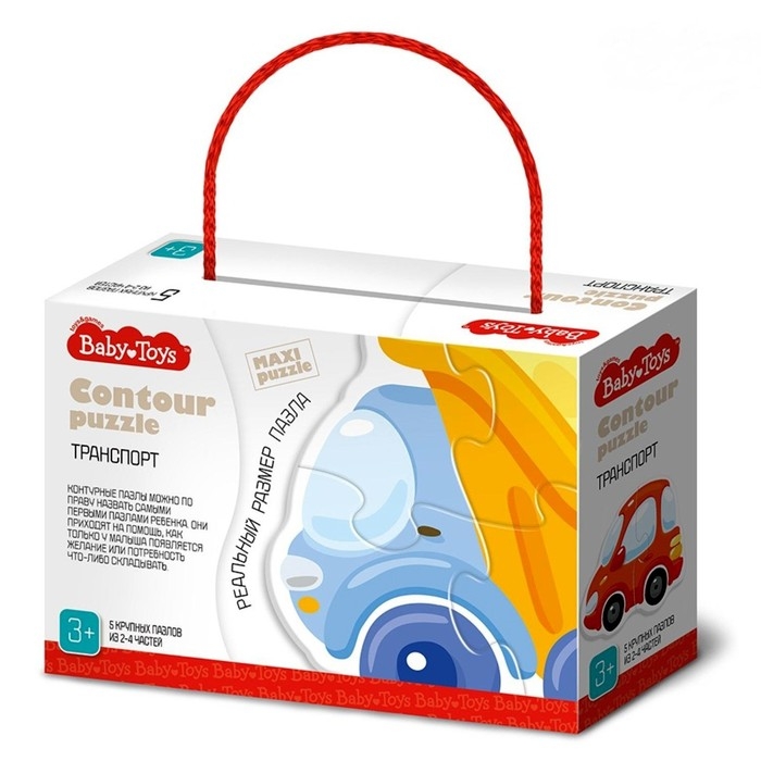 Пазлы контурные &laquo;Транспорт&raquo;