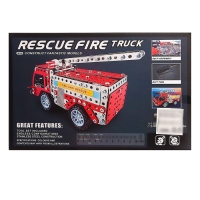 Конструктор металлический «Пожарная машина», 292 детали Конструктор металлический «Пожарная машина», 292 детали