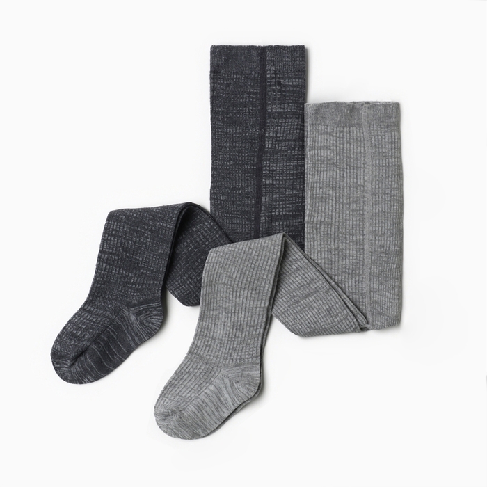 Набор колготок Крошка Я BASIC LINE, рост 86 - 92 см, серый Набор колготок Крошка Я BASIC LINE, рост 86 - 92 см, серый