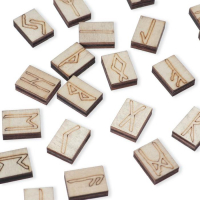 Руны гадальные &laquo;Классические&raquo;, 24 руны, мешочек (12х18 см), 16+