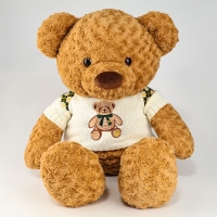 Мягкая игрушка «Медведь», в кофте, 80 см, цвет коричневый Мягкая игрушка «Медведь», в кофте, 80 см, цвет коричневый