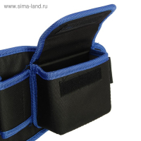 Сумка для инструментов ТУНДРА на пояс, 80 - 120 см, 9 петель, карман для оснастки Сумка для инструментов ТУНДРА на пояс, 80 - 120 см, 9 петель, карман для оснастки