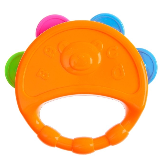 Погремушка &laquo;Бубен&raquo;, цвет МИКС, Крошка Я