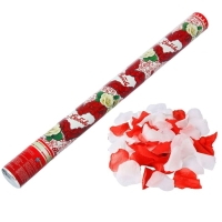 Пневмохлопушка «Любовь», лепестки роз, красные и белые, 60 см Пневмохлопушка «Любовь», лепестки роз, красные и белые, 60 см