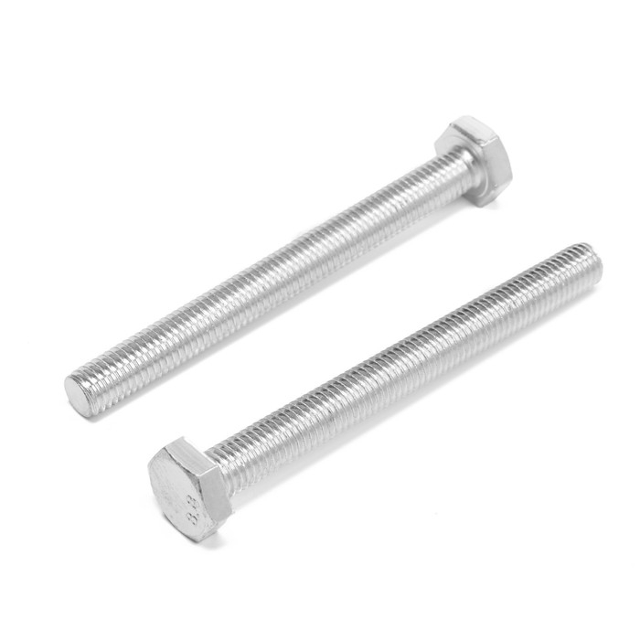 Болт ТУНДРА, оцинкованный, DIN 933, класс прочности 8.8, М10х100 мм, 1 кг Болт ТУНДРА, оцинкованный, DIN 933, класс прочности 8.8, М10х100 мм, 1 кг