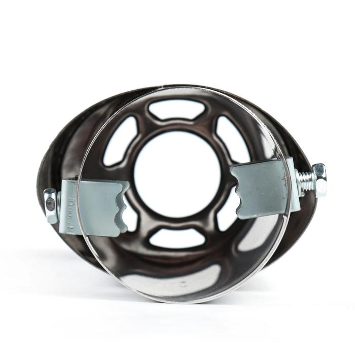 Насадка на глушитель скошенная 140&times;60 мм, посадочный 60 мм