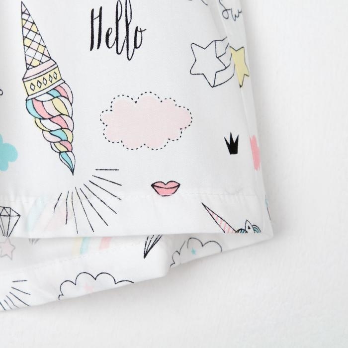 Шорты женские KAFTAN Шорты женские KAFTAN "Unicorn", р. 40-42, белый