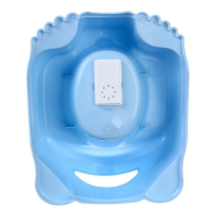 Горшок детский музыкальный &laquo;Динозаврик Дино&raquo;, цвет голубой