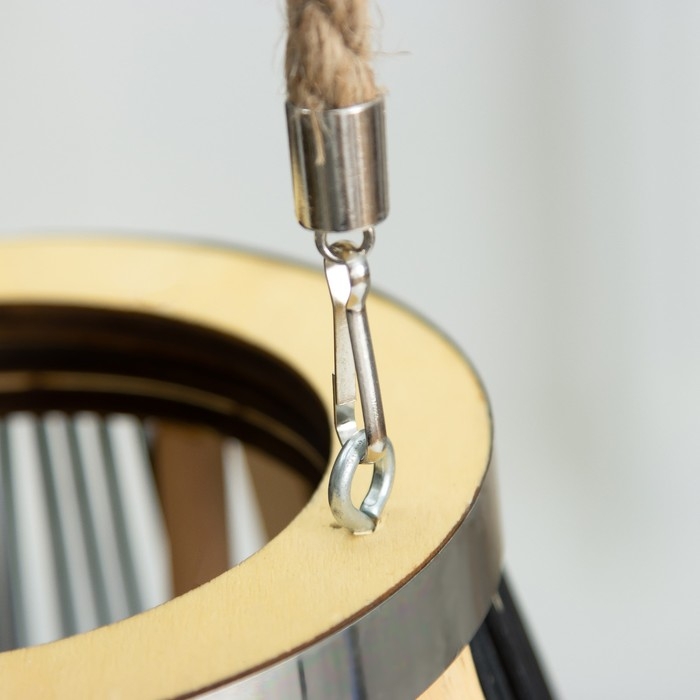 Настольная лампа "Джая" Е27 15Вт черный 25х25х53 см RISALUX