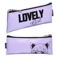 Пенал мягкий, 1 отделение, 90 х 215 х 10 мм, плоский, deVENTE, Lovely Girl, искусственная кожа 7024422 Пенал мягкий, 1 отделение, 90 х 215 х 10 мм, плоский, deVENTE, Lovely Girl, искусственная кожа 7024422