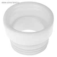 Манжета для унитаза "АНИ Пласт" W0210, прямая, резина Манжета для унитаза "АНИ Пласт" W0210, прямая, резина